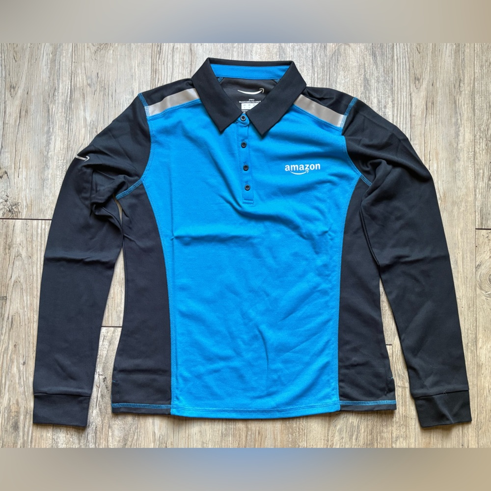 Women’s Long Sleeve Amazon Active Polo, Various Sizes